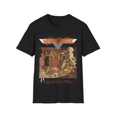Unisex Soft Cotton T-Shirt.  Aerosmith, Toys In the Attic Unisex T-Shirt