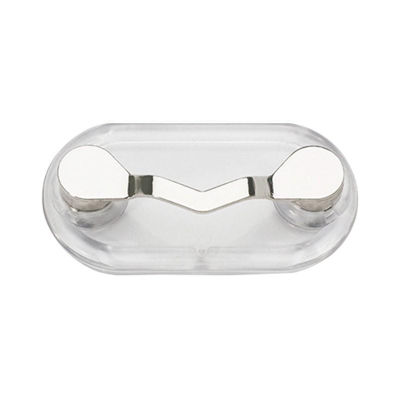 Magnetic Eyeglass Holder Clip Magnet Brooch For Shirt Collar Id Badge Holder And Earphone Clip Magnetic Accessory 1/2Pcs