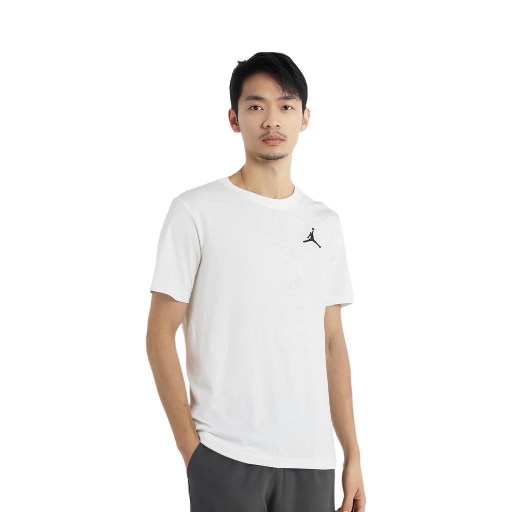 Jordan Jumpman S/S Pocket Print T-shirt White Men Streetwear DC7485-100