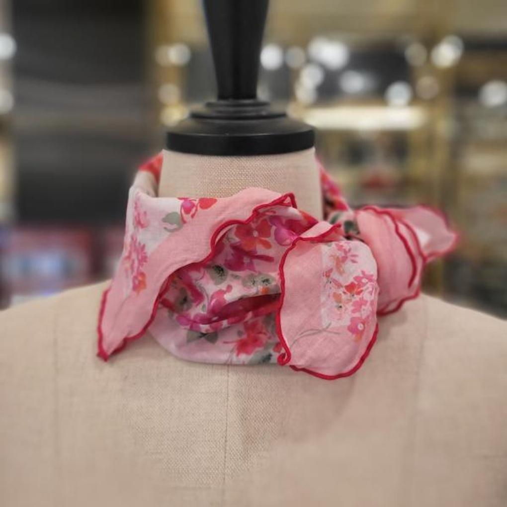 Asamyeon Petite Scarf E22S2CO102 ES Watercolor