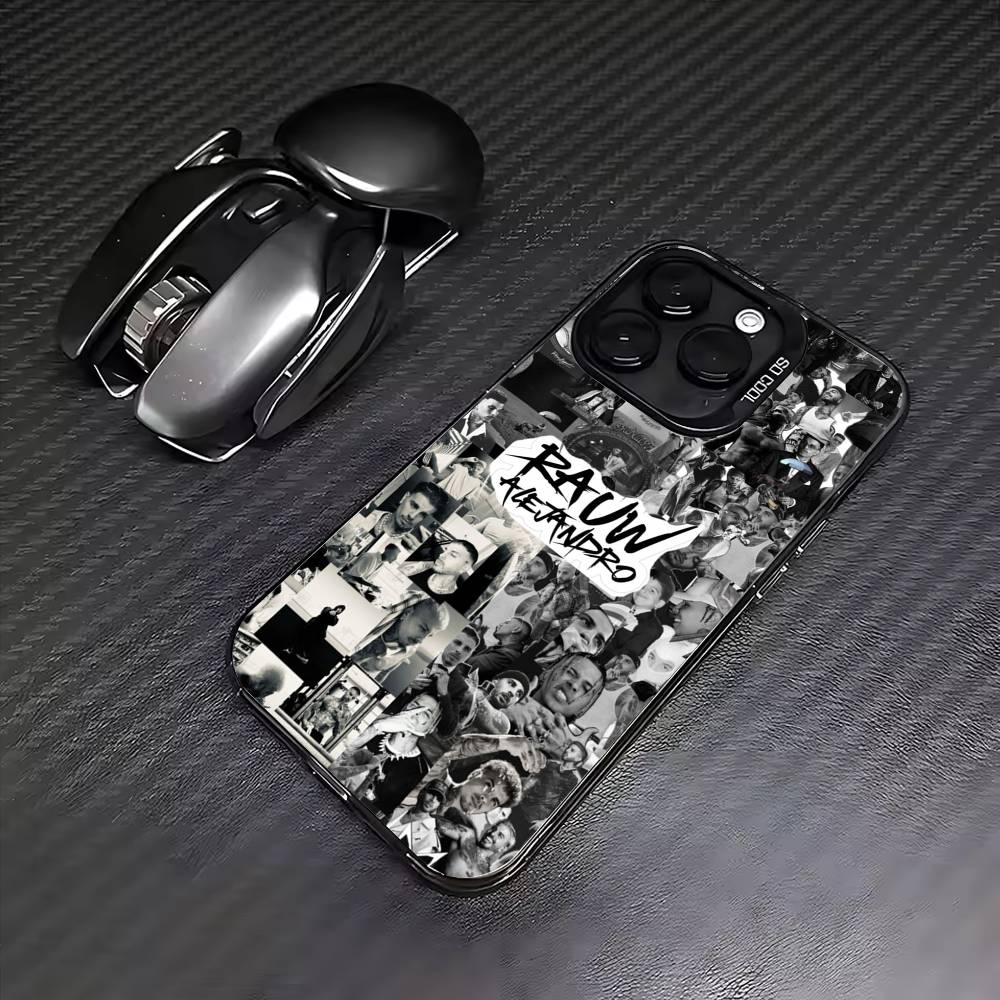 R-Rauw A-Alejandro Phone Case For iPhone 17, 16,15,14,13,12,11 Plus,Pro Max, Colorful Silver Funda Cover