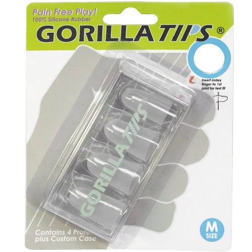 

Gorilla Tips Medium Clear, No Hurt Fingertips, Clear Color, Medium Size