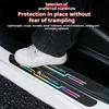 Auto Laser Einstiegsleiste Kratzschutz Aufkleber Auto Türschwellenleiste Für Citroen C4 C3 C5 Aircross C1 Berlingo C-Elysee C4-Picasso