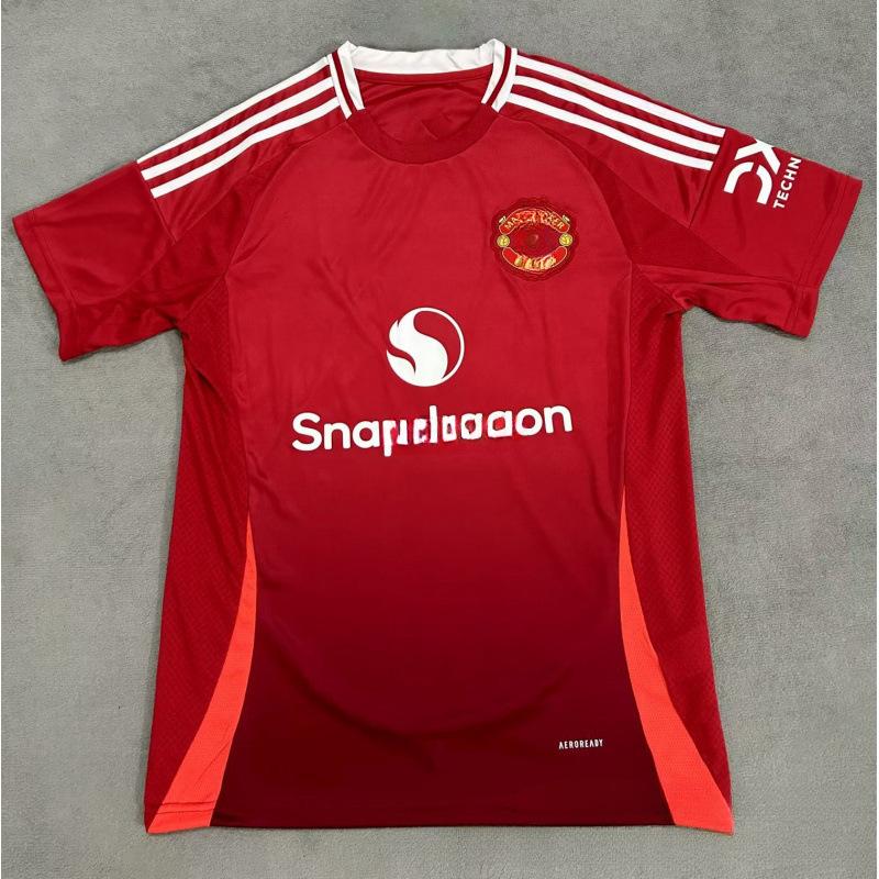 Red Devils retro jersey series MU home retro soccer football jersey S