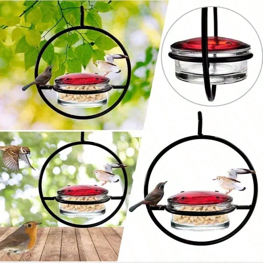 Hummingbird Feeders For Outdoors Hanging, Bird Feeding Station, Decorative Bird Feeder, Nopower Needed Feeder, Durable Bird Feeder