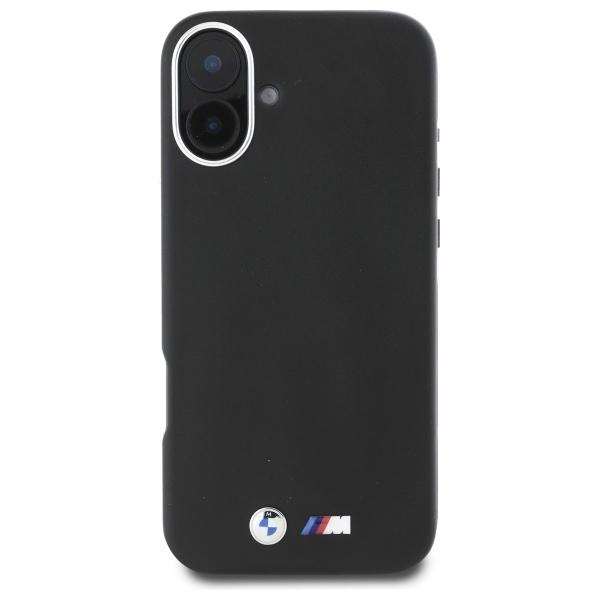 Bmw Bmhmp16M23Pmwk Iphone 16 Plus 6.7   Czarny/Black Hardcase M Smooth Full Wrapped Metal Magsafe