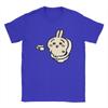 Men Usagi on the Toilet Potty Chiikawas Hachiware Poop Meme T Shirt 100% Cotton Clothes Round Neck Tee Shirt Gift Idea T-Shirts