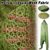 1Yard Hollow Mesh Gauze Irregular Winding Texture Dress DIY Clothing Sewing Fabric Skirt Dress Clothes Designer Material