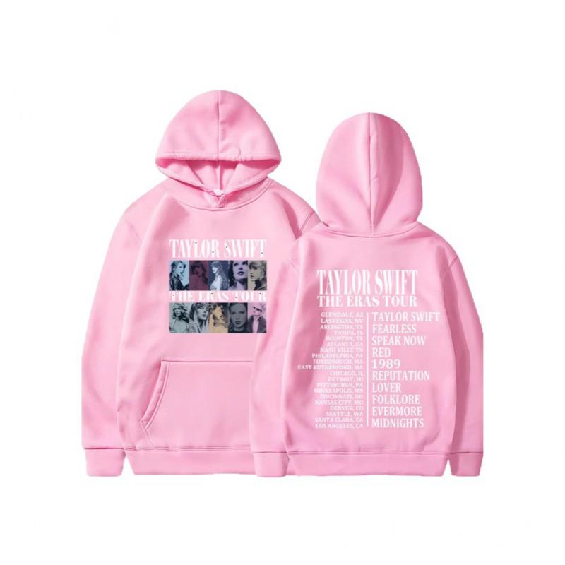 Unisex Oversized Hooded Sweatshirt Winter Casual Wear Printed Design Thick Fleece Lined Long Sleeve Loose Fit