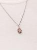 Harang Hr 214N_Pink Silvernite Necklace
