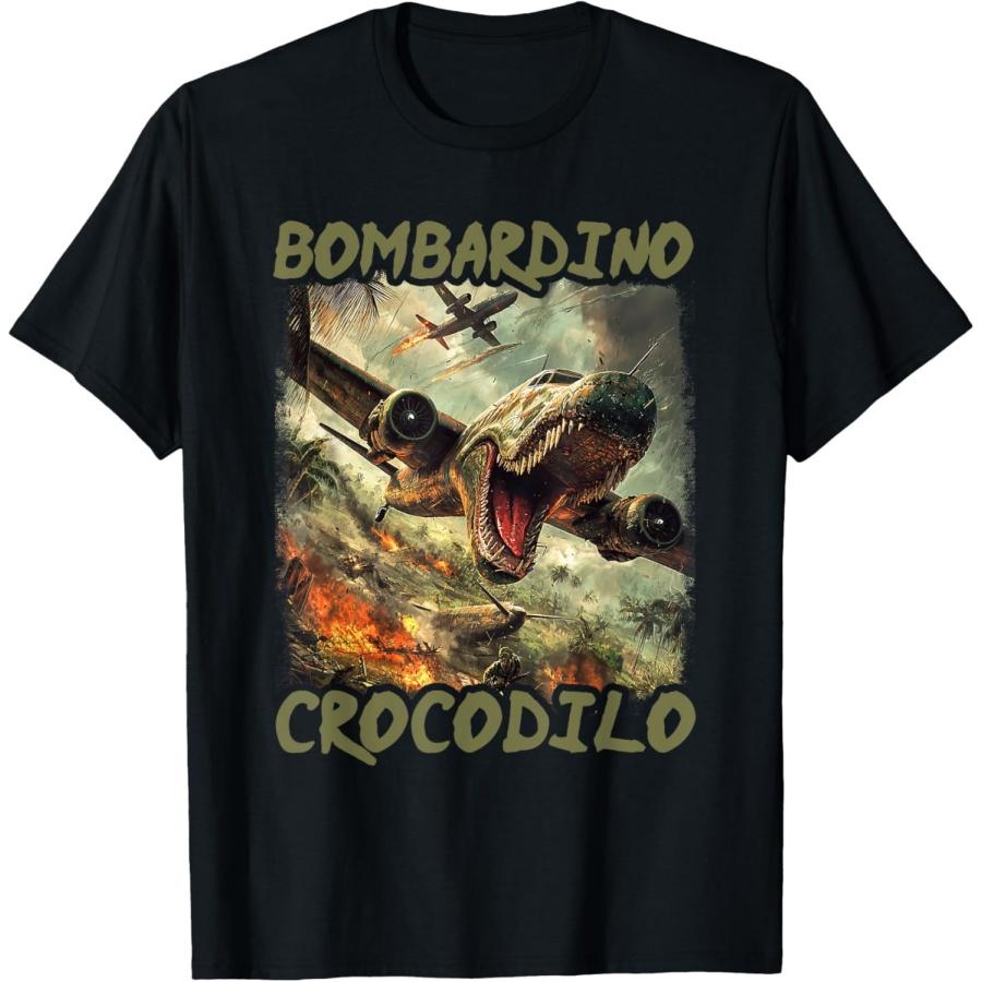 

Funny _Bombardino Crocodilo_ T-Shirt(2) XXXXXL