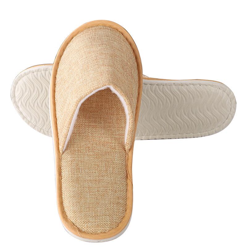 OEING Disposable Linen Slippers