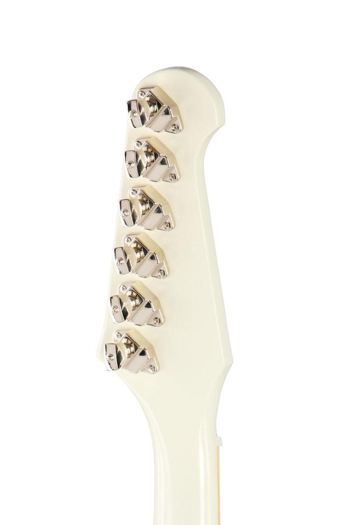 Epiphone /Inspired by Gibson Custom 1963 Firebird V With Maestro Vibrola Reissue Polaris White