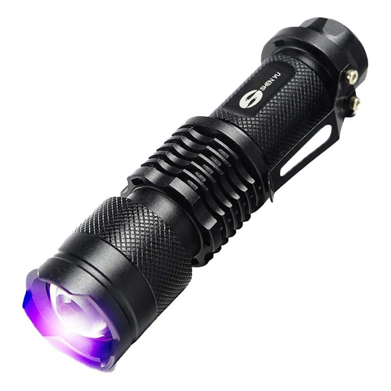 

SHENYU 365nm UV Blacklight Pen for Fluorescent & Counterfeit Detection
