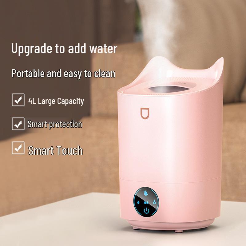 4L Großraum-LED-Luftbefeuchter mit intelligenter Feuchtigkeitsregelung und Aromatherapie