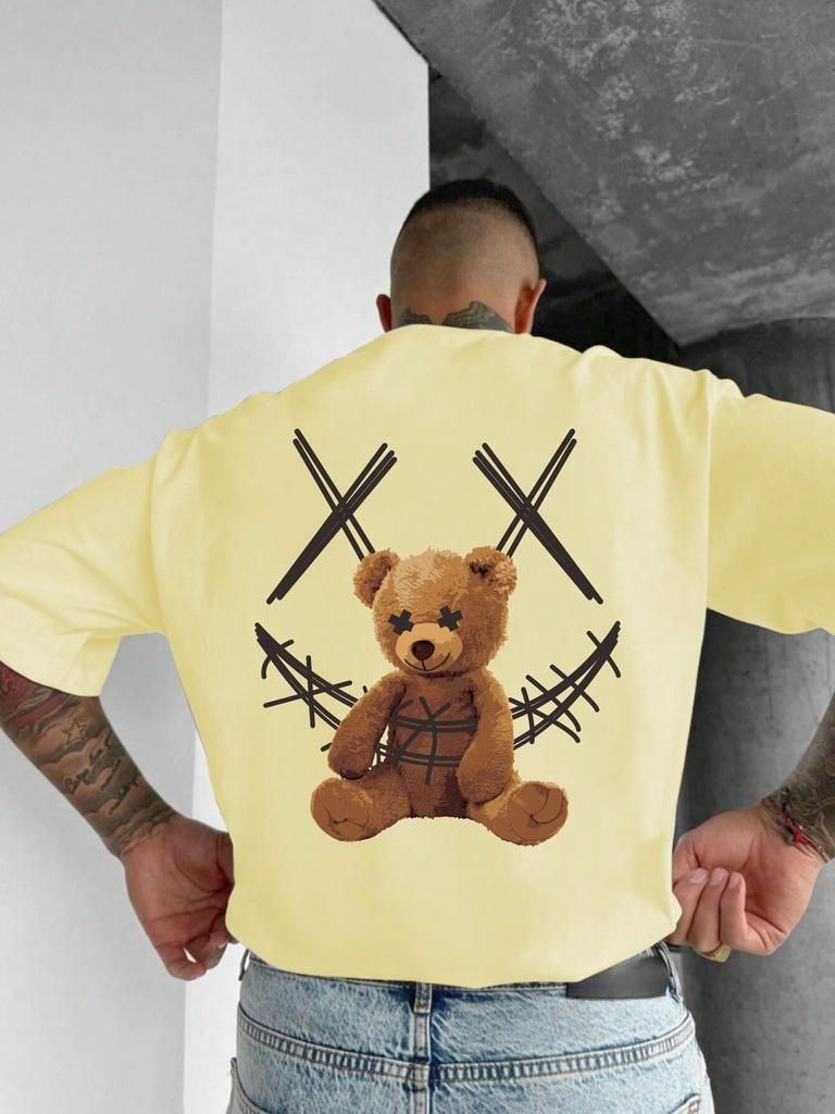 Manfinity LEGND T-Shirt für Männer mit Bären-Print
