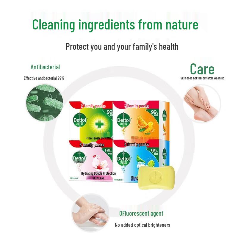 Dettol Healthy Antibacterial Bar Soap