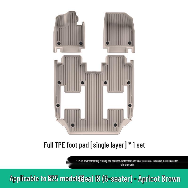 Compatible TPE Floor Mats for 25 Ideal i8 Models: Custom Car, Trunk, and Seat Back Mats