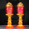 Lotus-Shaped LED Offering Lamp for Buddha & Ancestors