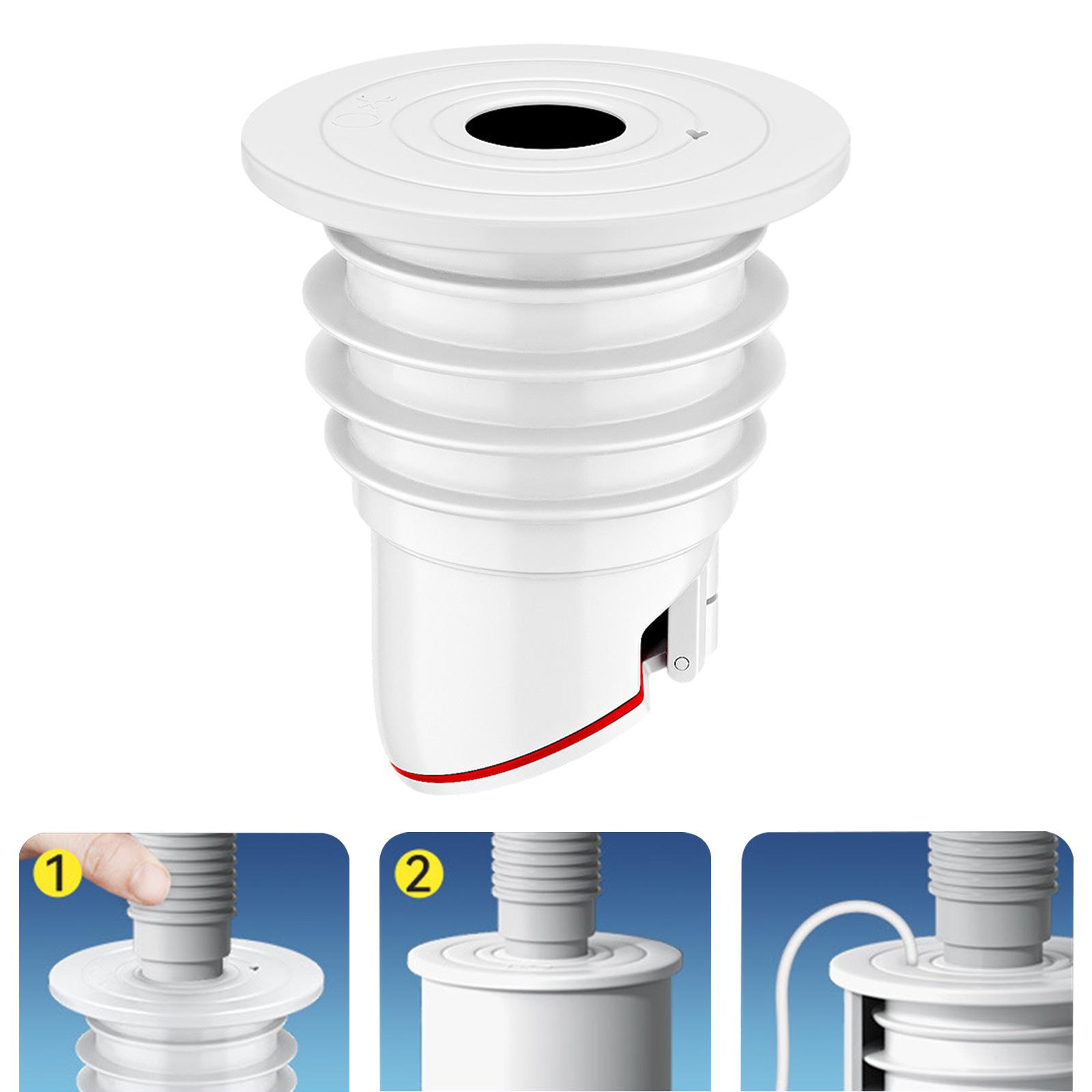 Drain Pipe Seal Deodorant Seal for Toilet Mop Pool Drain Washing Machine