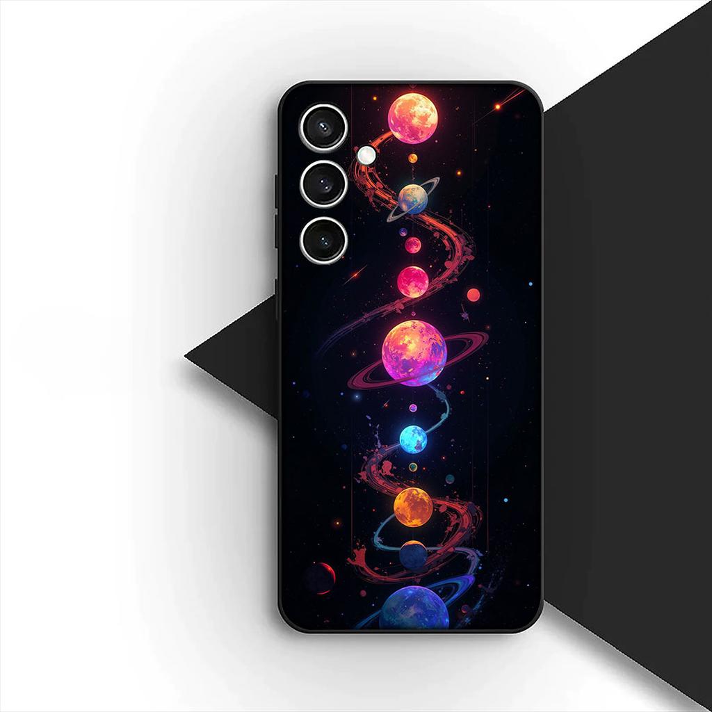 Universe Galaxy Astronaut SKY Cover for Samsung Galaxy S10 Lite S8 S9 Plus A33 A34 A31 70 A71 A72 Note 20 9 8 Coque Phone Case
