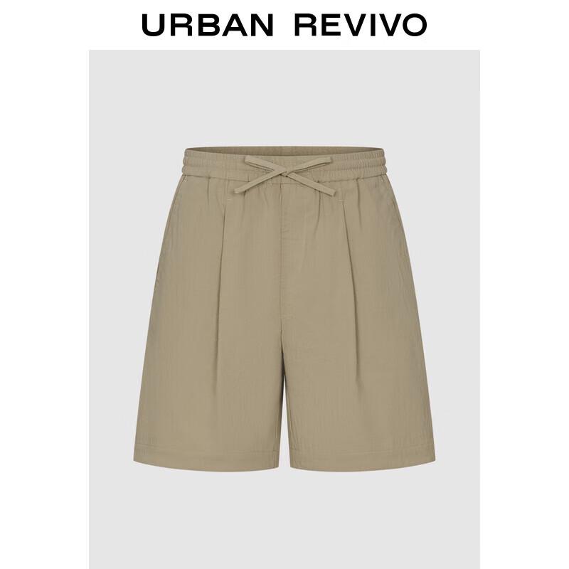 UR Men s Retro Casual Drawstring Cotton Shorts 29