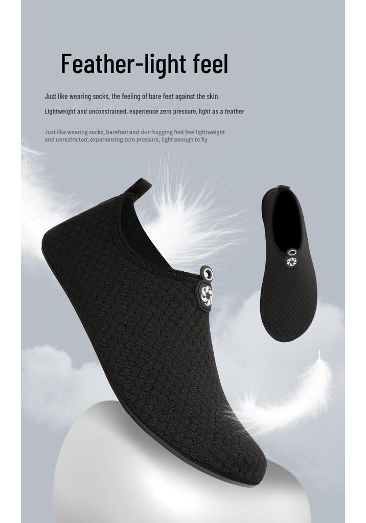 Breathable Non-Slip Soft-Soled Indoor Fitness Shoes for Yoga & Dance - Unisex Training Shoes