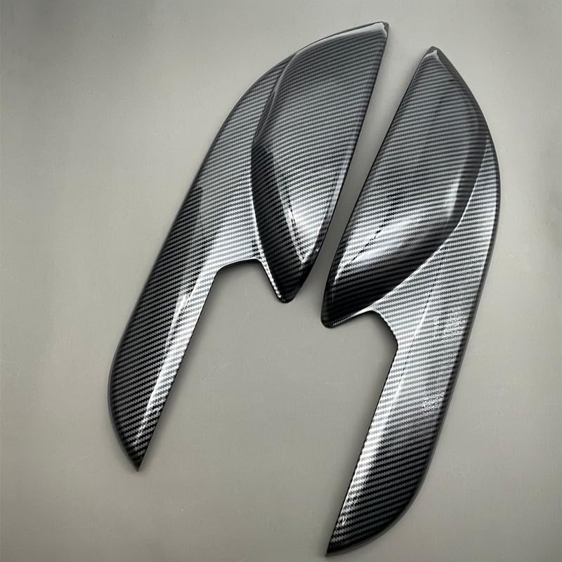 TADOKAPATU Door Kick Door Kick Door Trim Door Panel Door Stain and Scratch Interior Interior ABS 4 Carbon Fiber Compatible with Toyota Prius 60 Series