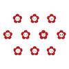 500 Cute Little Red Flower Decorative Sealing Stickers/Roll for Notebooks and Crafts