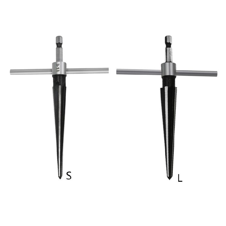 T-Handle Taper Reamer Detachable Tapered Reaming Tool Precise Hole Enlargement
