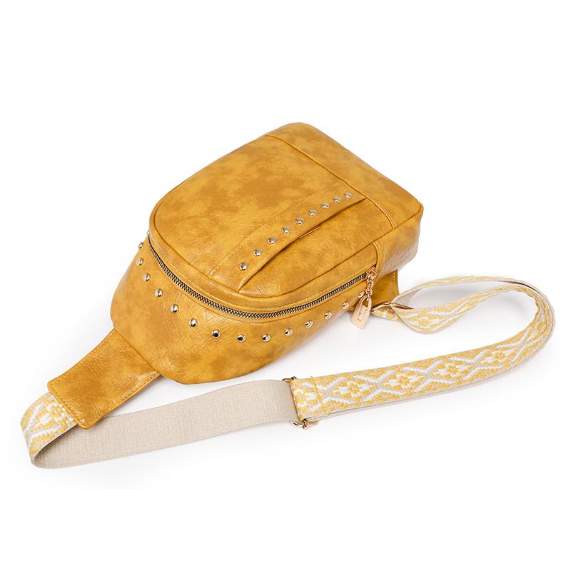 Women Bag Waist Packs High Quality PU Leather Crossbody Bag For Women Luxury Designer Women's Chest Bag Shoulder Bag Handbag
