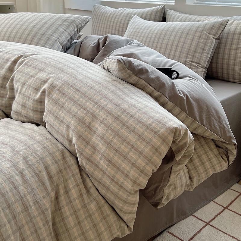 Nanjiren 100% Cotton 4-Piece Bedding Set