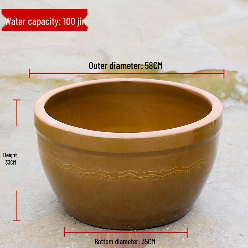 Traditional Ceramic Fermentation Jar