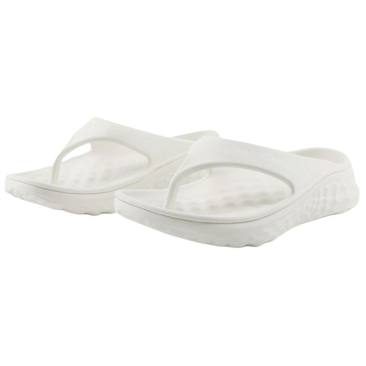 New Balance FFT Abrasion Resistant Slip Resistant Flip Flops Women's White
