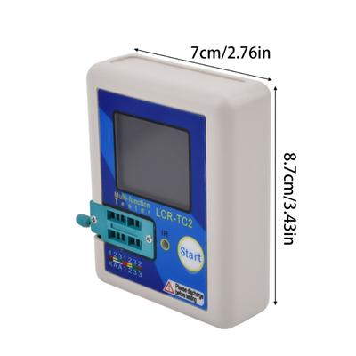 Multifunction Component Tester For Diode Triode Capacitor Resistor Measurement With Color Display And Auto Calibration