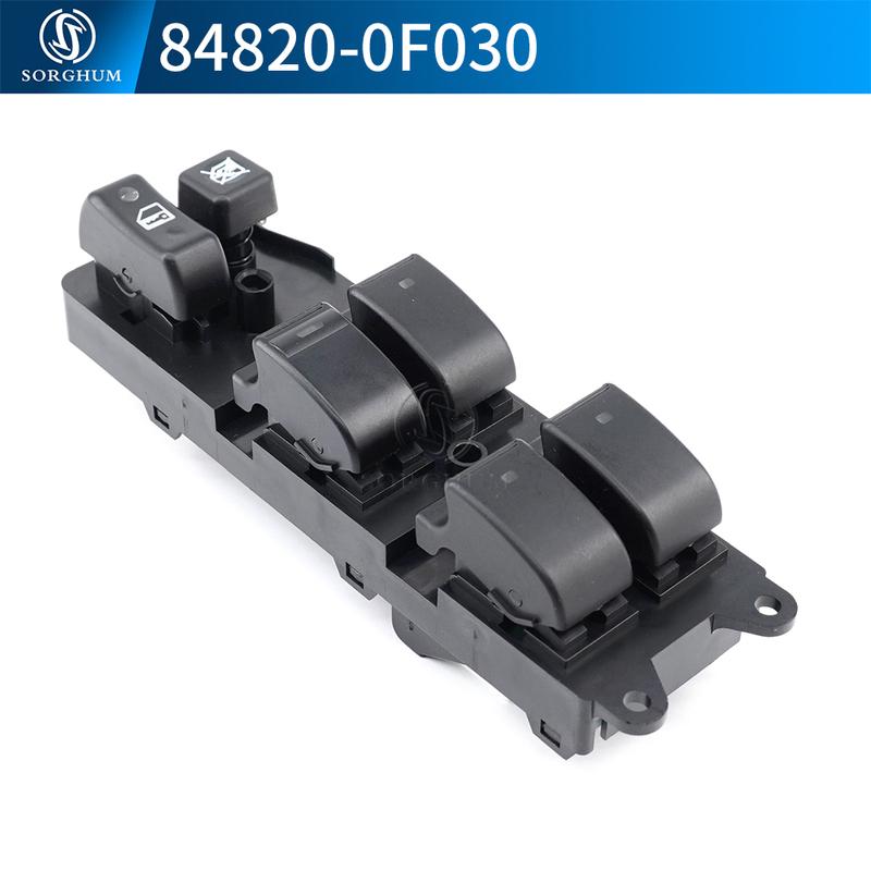 84820-0F030 Master Power Window Switch Glass Button For Toyota Corolla Verso Yaris 2004 2005 2006 2007 84820-02100 84820-02101