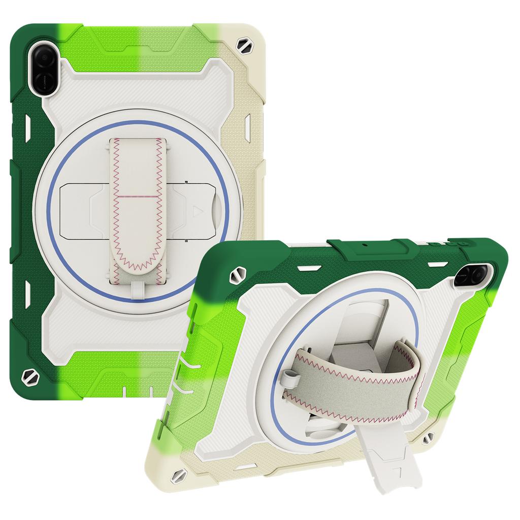 For Honor Pad X9/X8a Case Kickstand Hand Strap PC+Silicone Tablet Cover