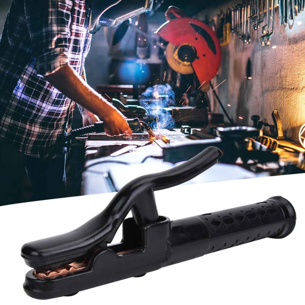 Heavy Duty Electrode Holder Copper Stick Clamp Welding Rod Clamp For Professional Welders