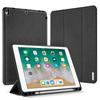 DUX DUCIS pro Apple iPad pro12.9 ochranné pouzdro s přihrádkou na tužku, ploché kožené pouzdro proti pádu, režim spánku