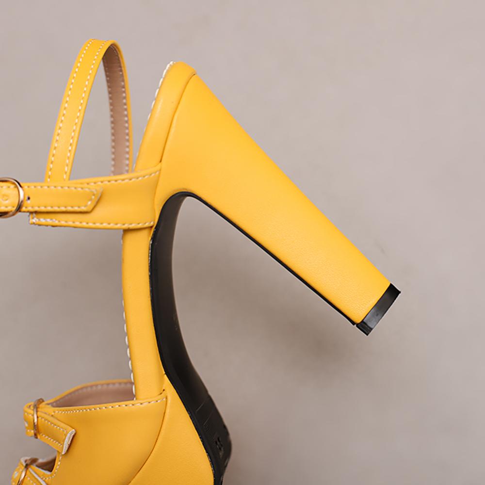 Red Women Platform Slingback Sandals Peep Toe High Spike Heel Large Plus Size 50 Nightclub
