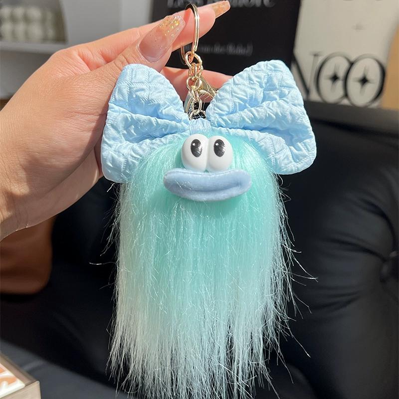 

Милые губы Дуду Длинные волосы Странный Уродливый Милый Смешной Мультяшный Кукла Брелок Подвеска Персонализированная Плюшевая Кукла Подвеска для Сумки