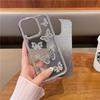 For iPhone 16 Pro Max Luxury Flash Glitter Butterfly Plating Frame Phone Case For iPhone 11 12 13 14 15 16 Plus Rhinestone Cover