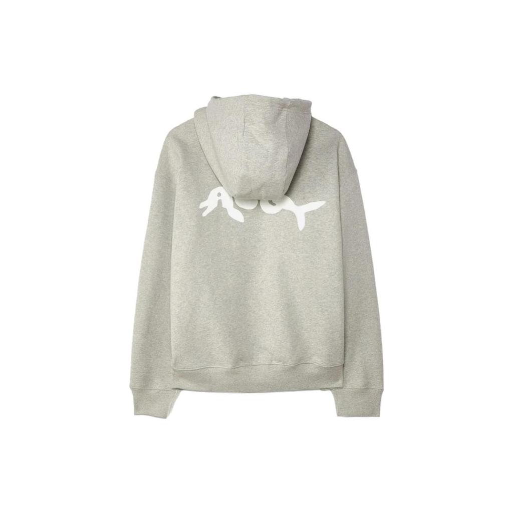 Nike Graphic Print Hooded Pullover Long Sleeve Sweatshirt Men sweatshirt Gray DH1575-050