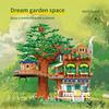 Creative Micro Bricks Cherry Blossom Tree House Building Blocks Assembled Model Street View MOC Kit Christmas Gift Boys Girls 3+