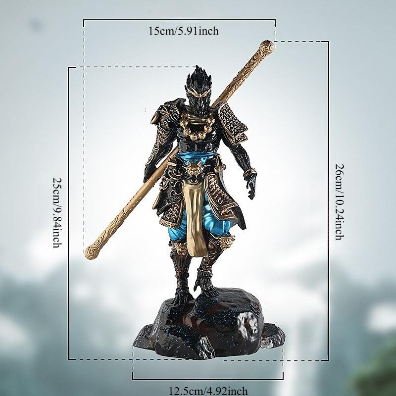 1PC Black Myth Sun Wukong Ornament Fight to Defeat Buddha Qitian Great Sage Landing Decoration Home Living Room