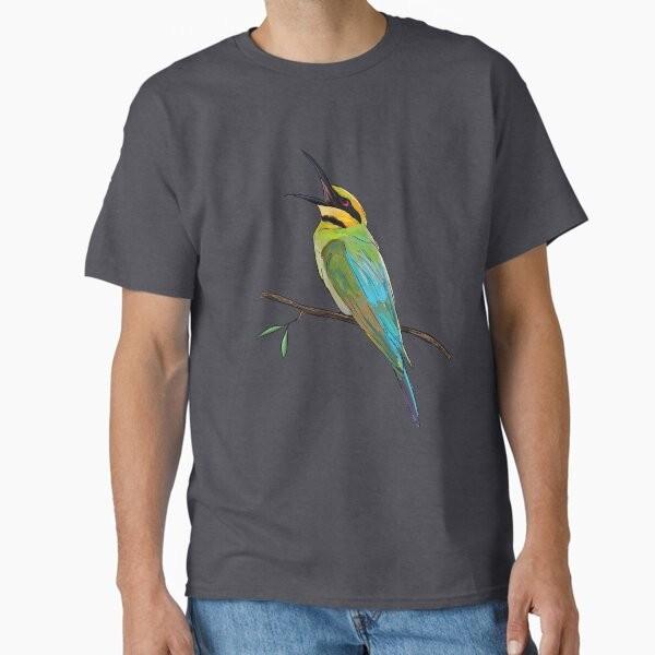 Rainbow bee-eater Classic T-Shirt T-Shirt Made in US/AUS Size S-2XL Unisex T-Shirt XXXXL