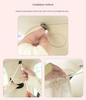 Double cotton gauze car partition curtain Cartoon bear rabbit car privacy curtain summer sun shield