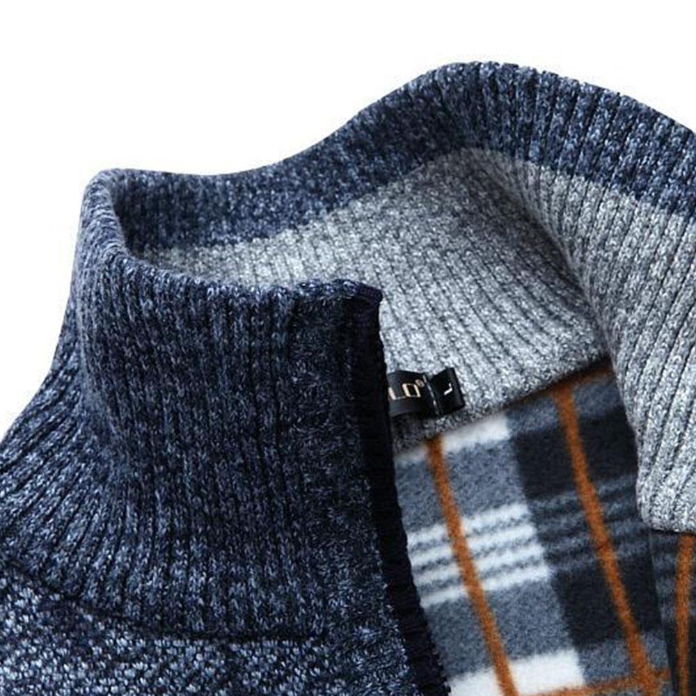 Pánský Nadměrný Pletený Svetr Topy Halenka Mikiny Pulovry Kabát Pro Muže Spodní Prádlo Plus Sametový Kardigan Svetr