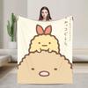 Sumikko Gurashis Warm Soft Blanket  Kids Plush Throw Blanket Novelty Couch Chair Flannel Bedspread Sofa Bed Cover