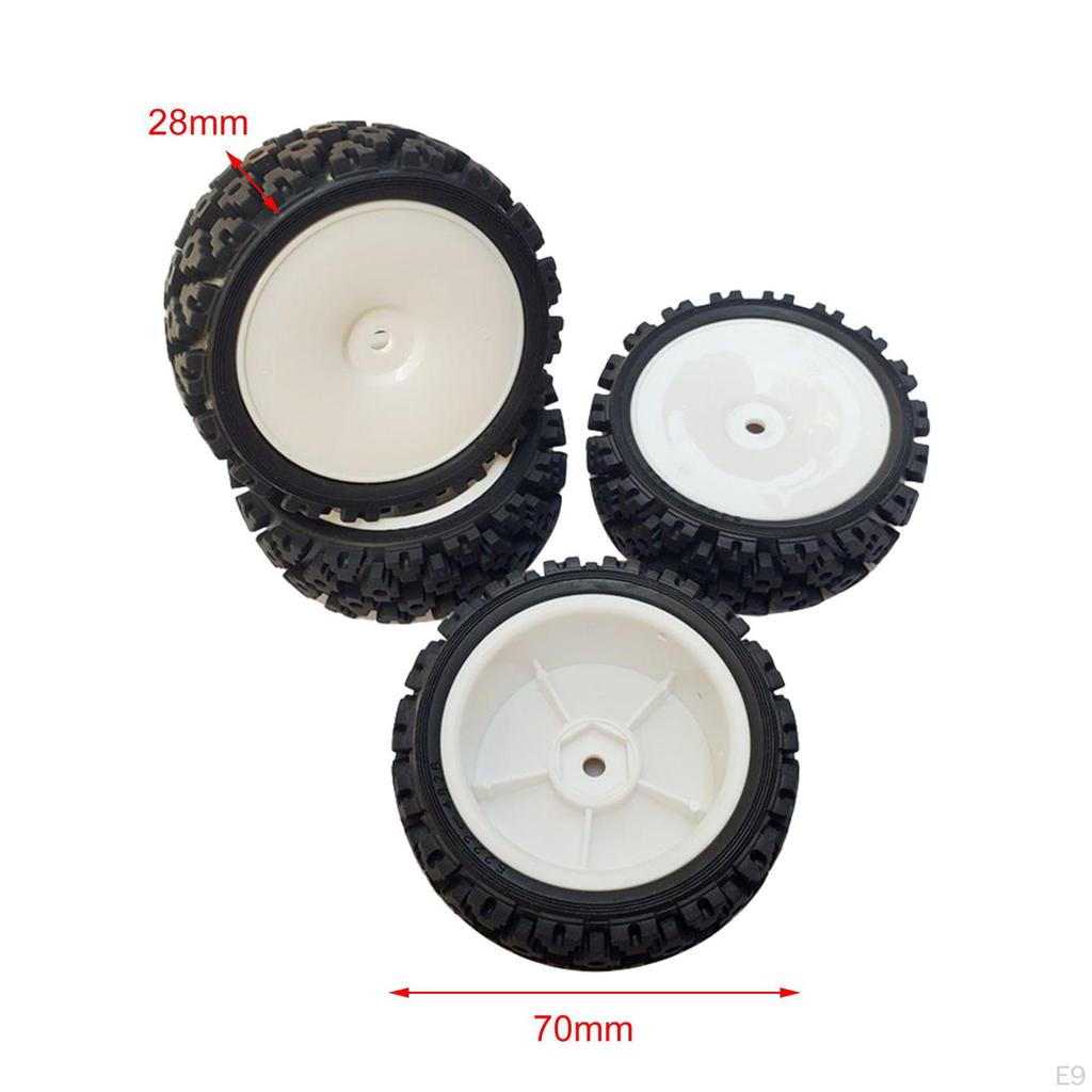 1/10 RC Car Wheel Tires Replacement Universal Accessory